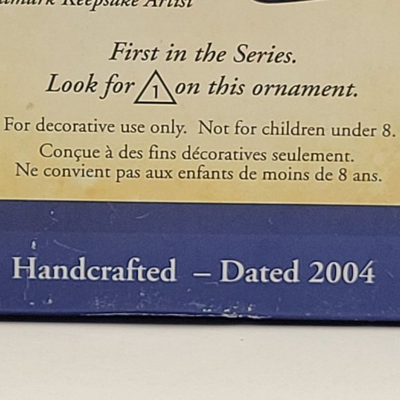 Hallmark‎ Keepsake Ornament 2004 DOWNHILL DELIVERY Nick and Christopher - Picture 7 of 11